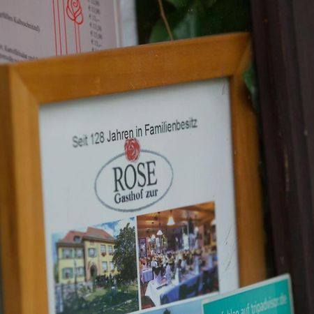 Gasthof Zur Rose Weinheim Luaran gambar