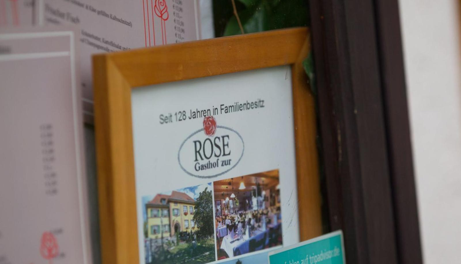 Gasthof Zur Rose Weinheim Luaran gambar